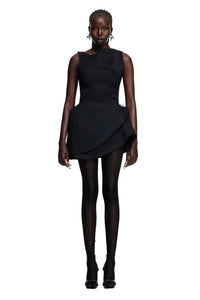 MUGLER Short Black Dress - Rental 