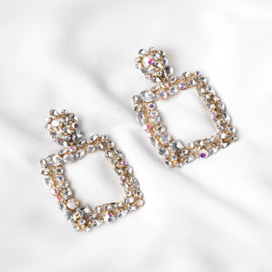 FF Marielle Square Sparkle Earrings - Location