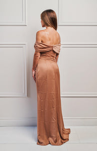 Long Brown Dress - Rental 
