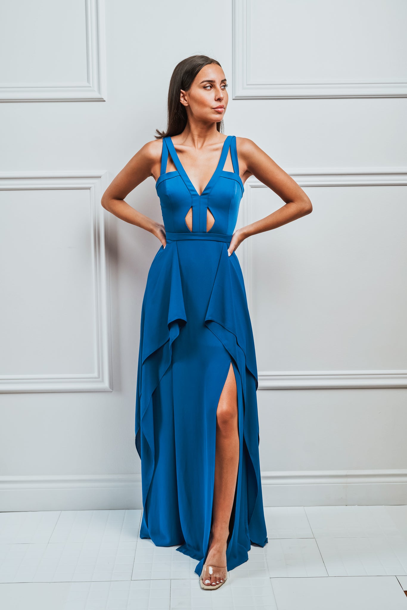 Long Blue Dress - Rental 