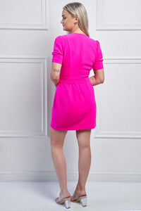 Fuchsia Short Dress - Rental 