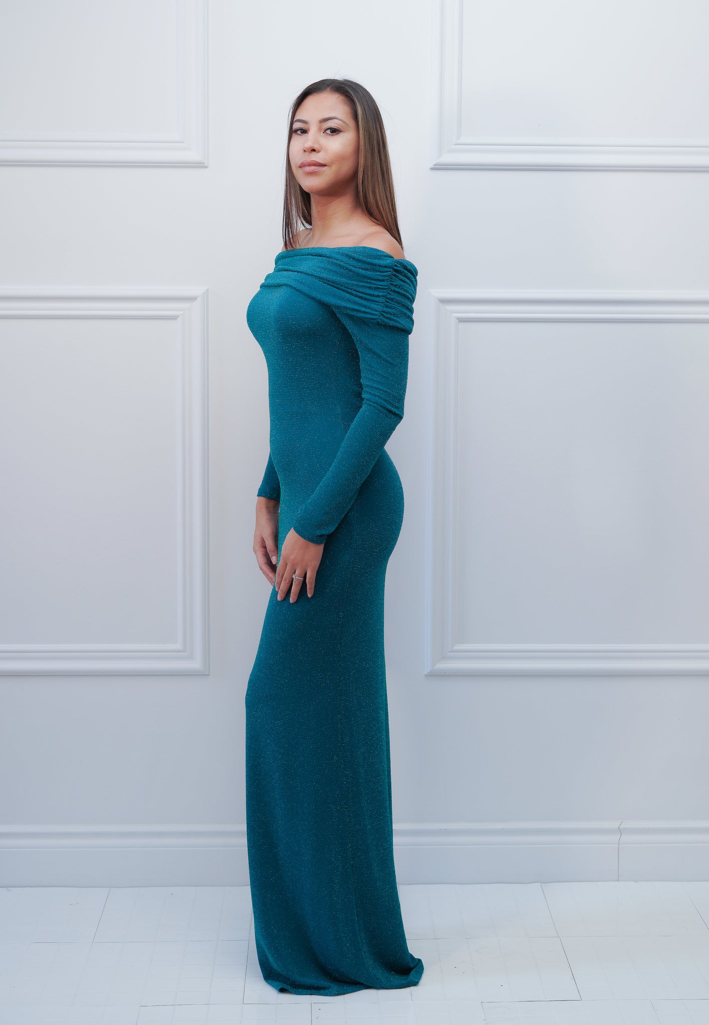 Robe Longue Verte - Location