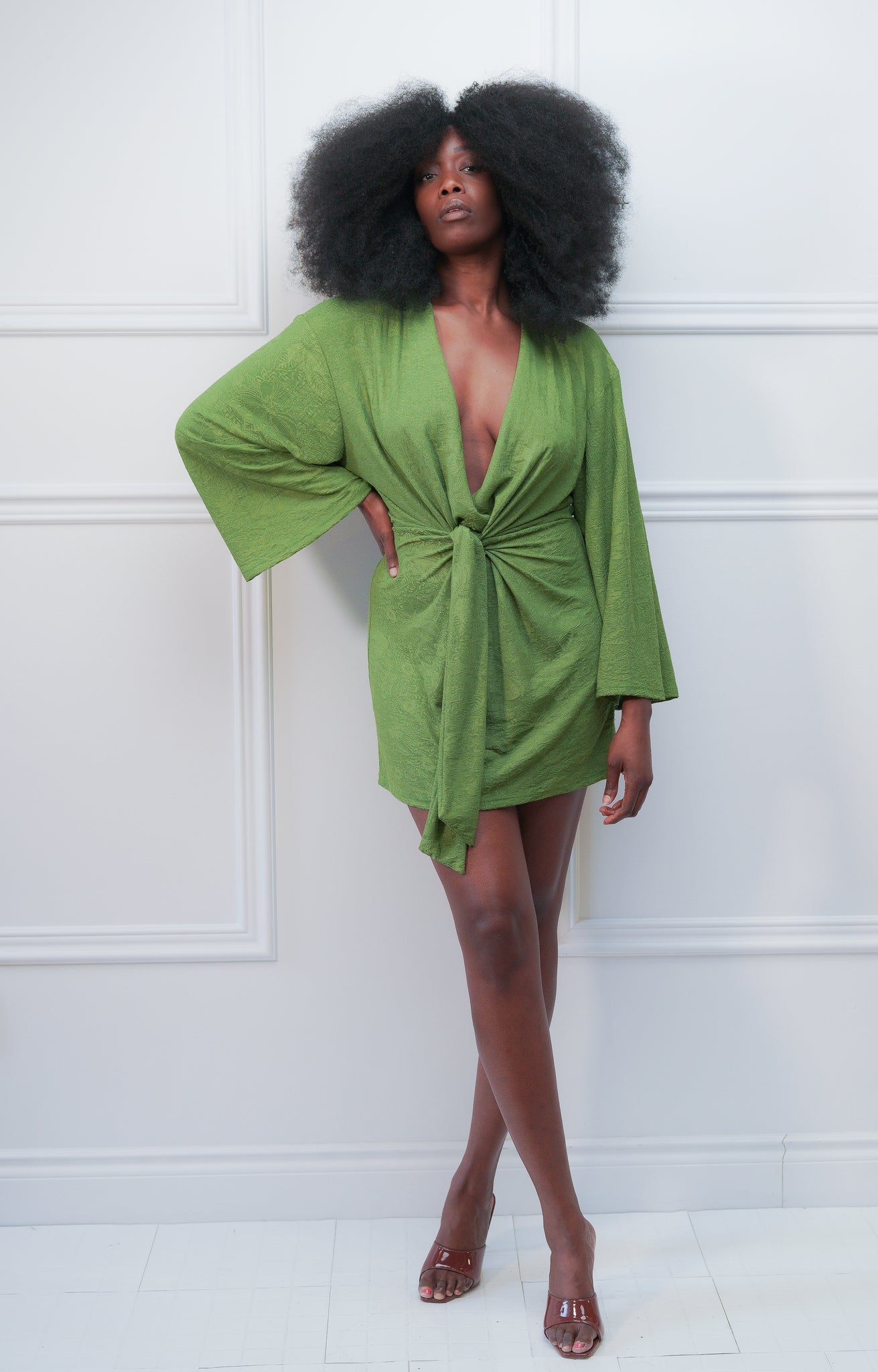 Short Green Dress - Rental 