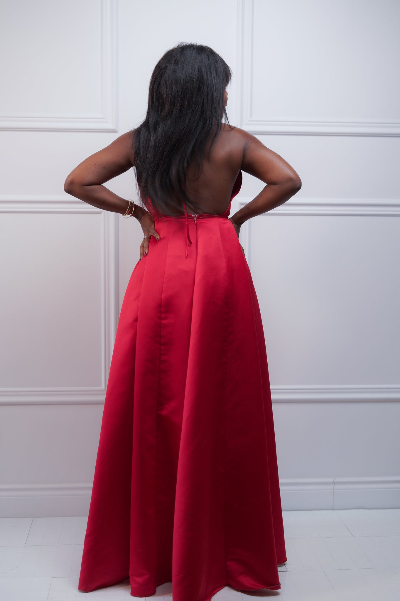 Long Red Dress - Rental 