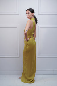 Yellow/Green Long Dress - Rental 