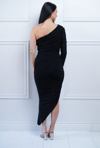 Black Midi Dress - Rental 