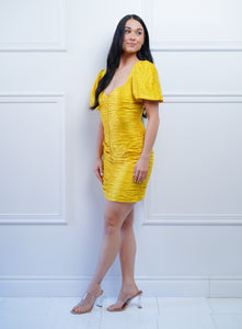 Yellow Short Dress - Rental 