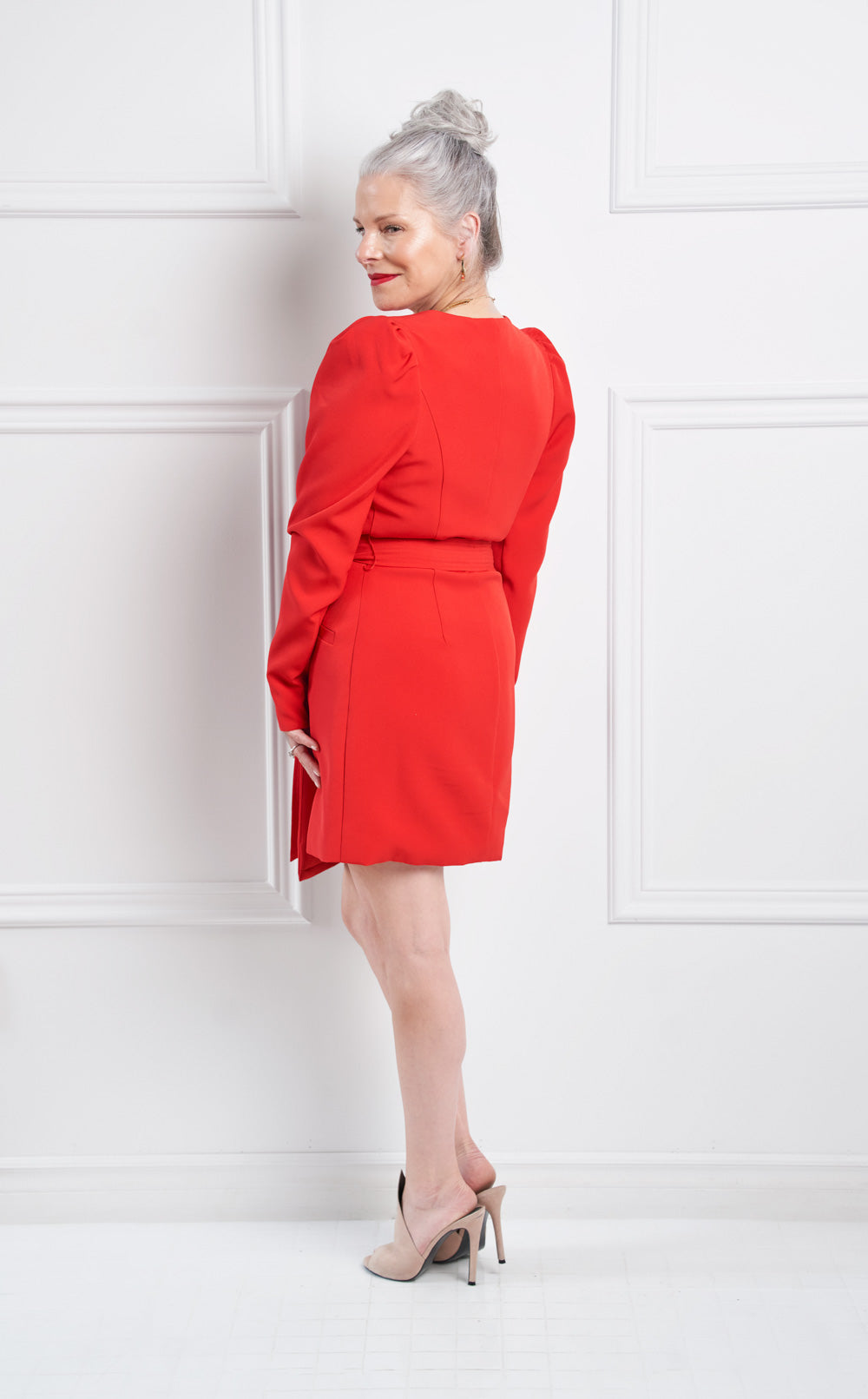 Robe Courte Rouge - Location