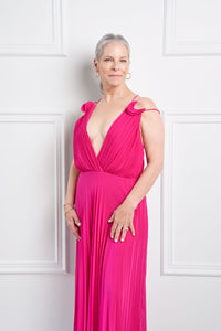 Long Pink Dress - Rental 