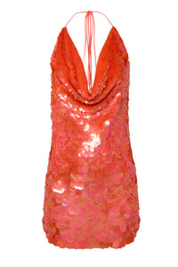 Short Orange Dress - Rental 