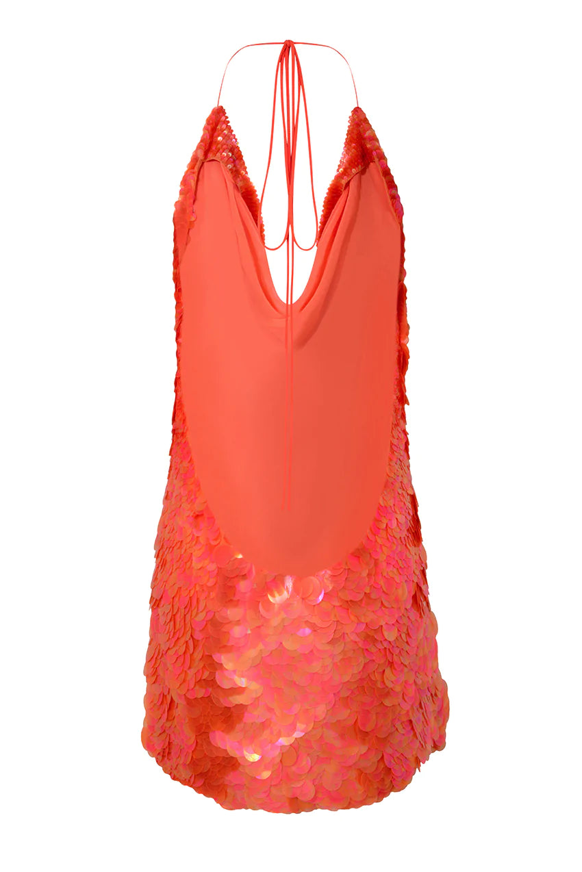 Short Orange Dress - Rental 